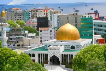City of Male capital of Maldives