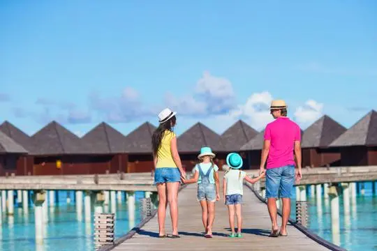Family trip to Maldives